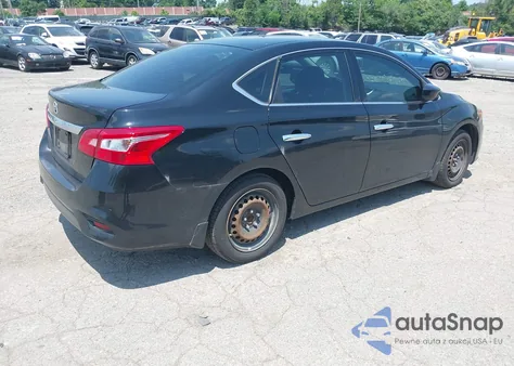 2016 Nissan Sentra S z USA, uszkodzony, nr VIN 3N1AB7AP0GY315032